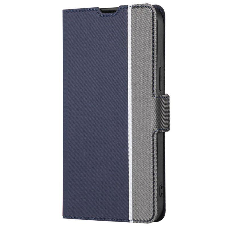 Etui Folio do Xiaomi 13 Ultra Cienki Dwukolorowy