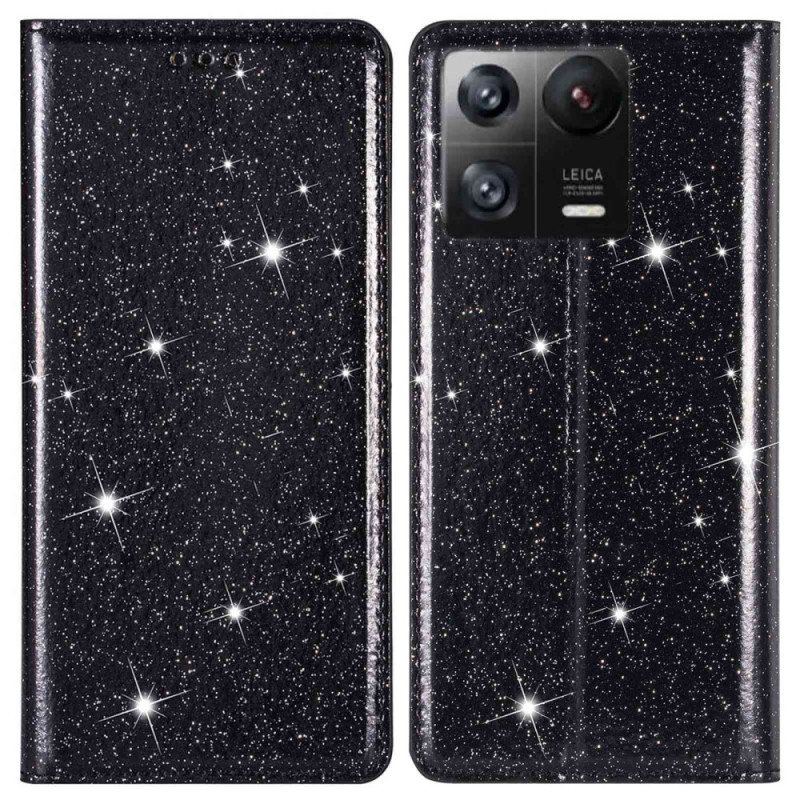 Etui Na Telefon do Xiaomi 13 Etui Folio Cekinowy Styl