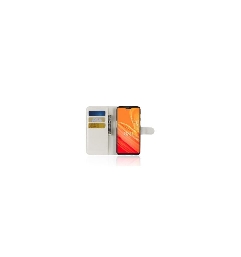 Etui Na Telefon Pokrowce do OnePlus 6 Biznes Portfel Portfel Skórzany W Stylu