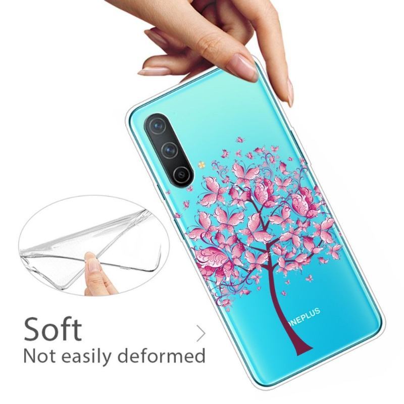 Etui do OnePlus Nord CE 5G Anti-fall Motyl Drzewo