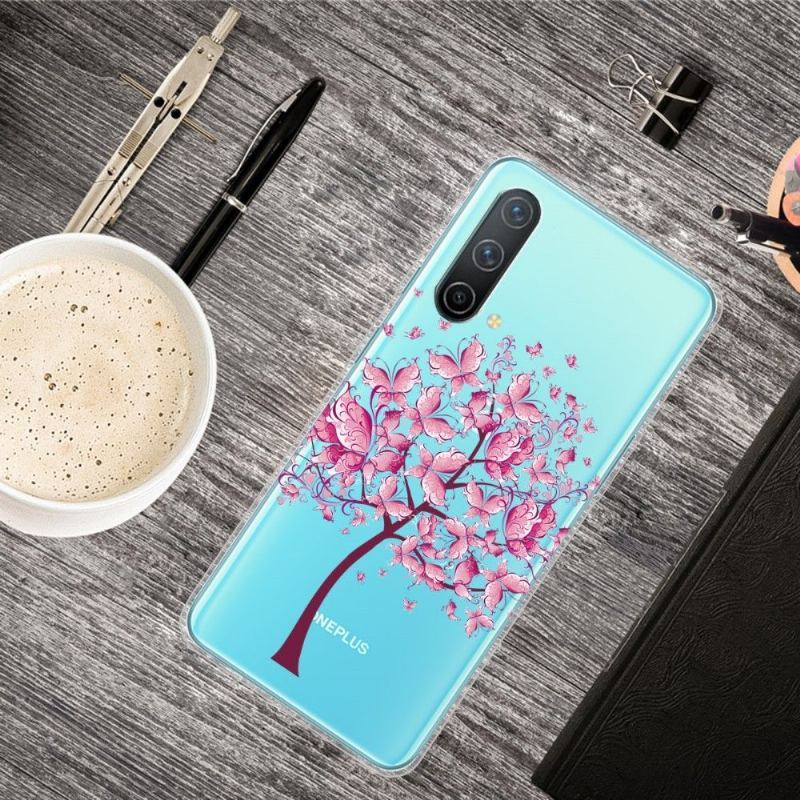 Etui do OnePlus Nord CE 5G Anti-fall Motyl Drzewo