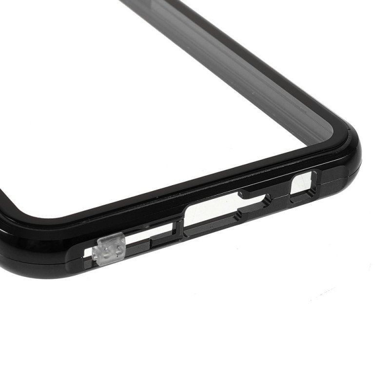 Etui do OnePlus Nord CE 5G Dwustronne Magnetyczne Szkło Hartowane I Metal