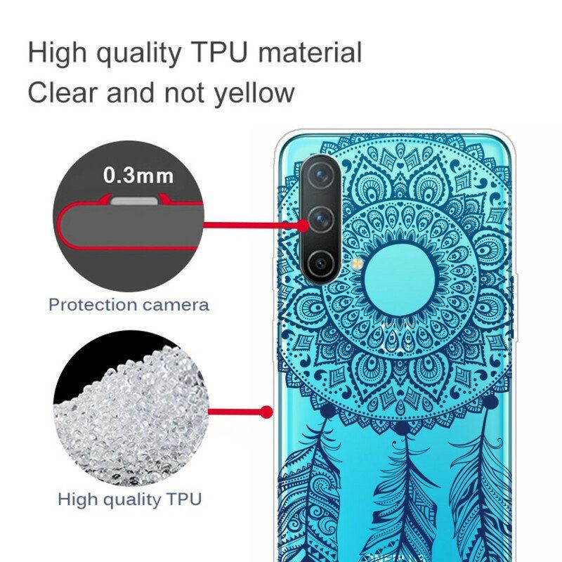 Etui do OnePlus Nord CE 5G Mandala Z Pojedynczym Kwiatem