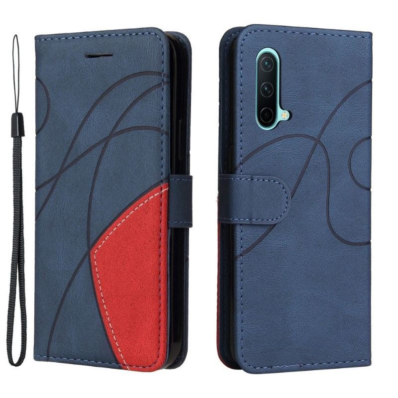 Etui Folio do OnePlus Nord CE 5G Bicolor Artystyczny