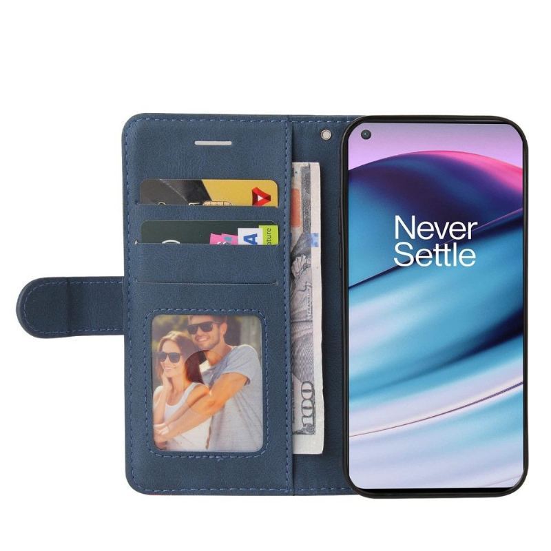 Etui Folio do OnePlus Nord CE 5G Bicolor Artystyczny