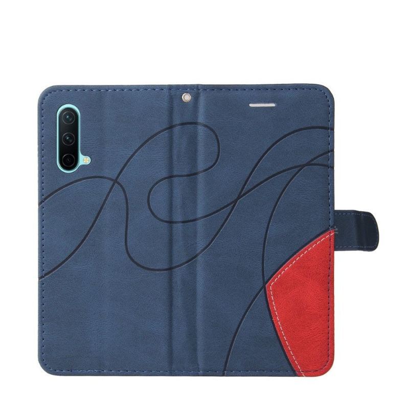 Etui Folio do OnePlus Nord CE 5G Bicolor Artystyczny