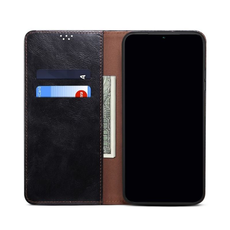 Etui Folio do OnePlus Nord CE 5G Classic Ernestine Odsłonięte Szwy