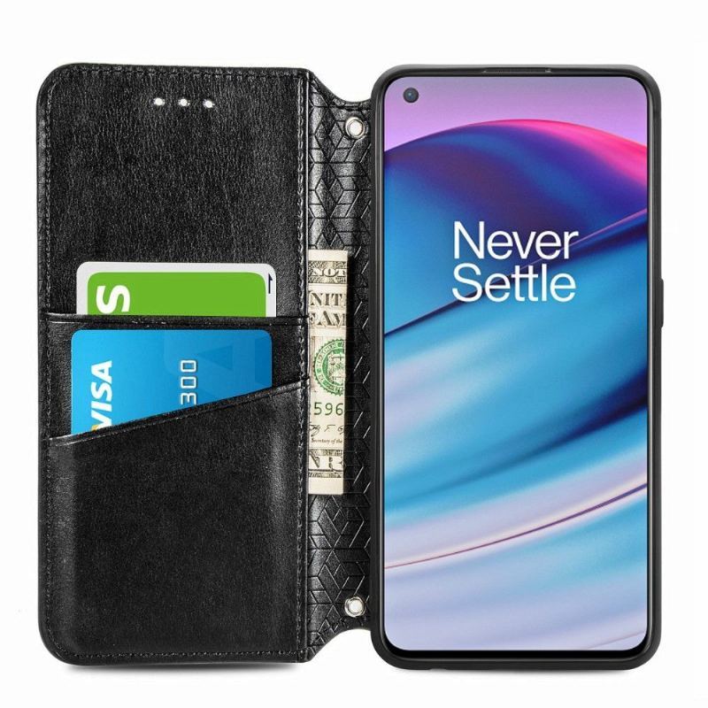 Etui Folio do OnePlus Nord CE 5G Classic Skórzany Futerał Flip Chic Mandala