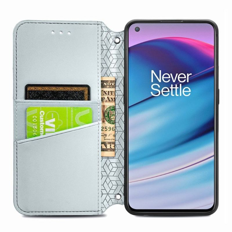 Etui Folio do OnePlus Nord CE 5G Classic Skórzany Futerał Flip Chic Mandala