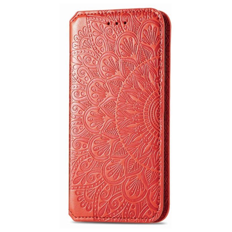 Etui Folio do OnePlus Nord CE 5G Classic Skórzany Futerał Flip Chic Mandala