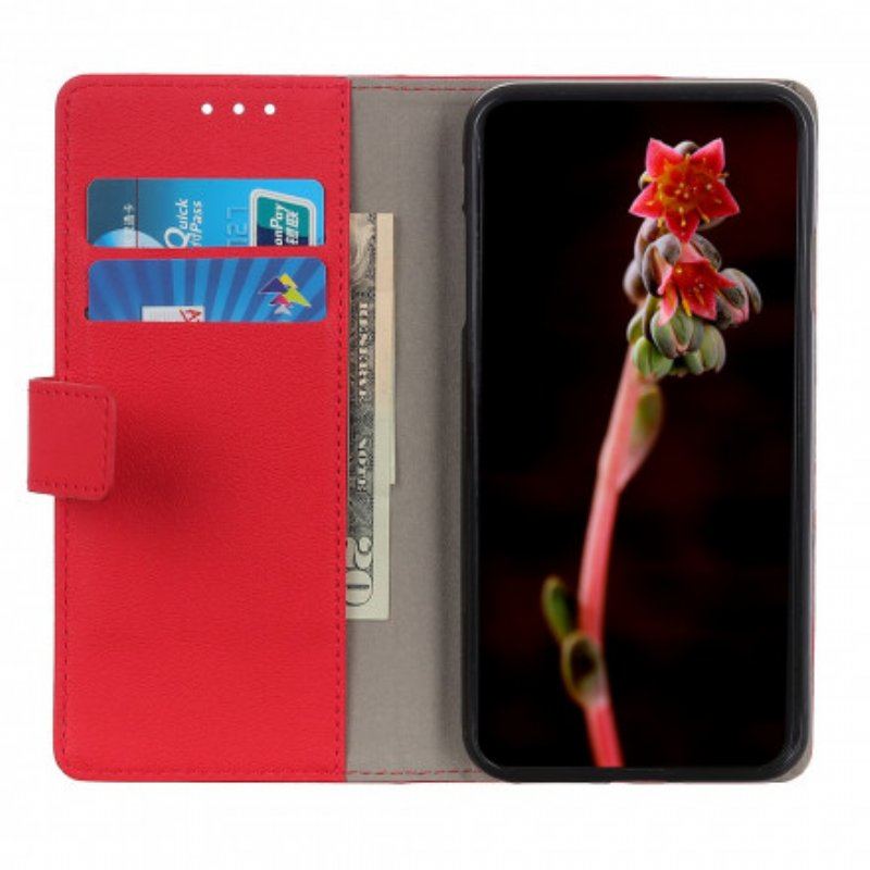 Etui Folio do OnePlus Nord CE 5G Klasyczny Efekt Skóry