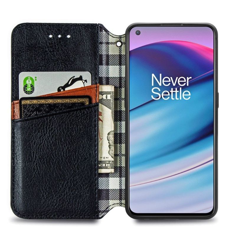 Etui Folio do OnePlus Nord CE 5G Kub Design Posiadacz Karty