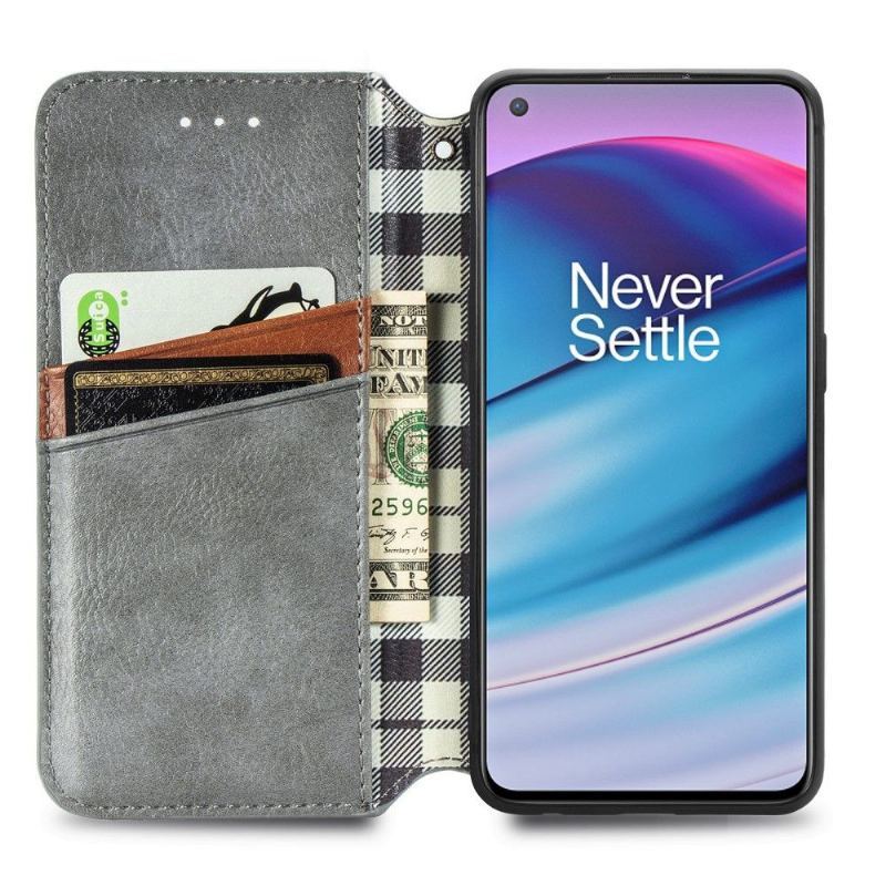 Etui Folio do OnePlus Nord CE 5G Kub Design Posiadacz Karty