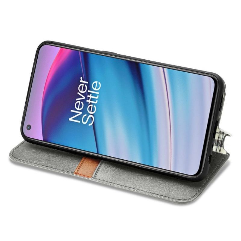 Etui Folio do OnePlus Nord CE 5G Kub Design Posiadacz Karty