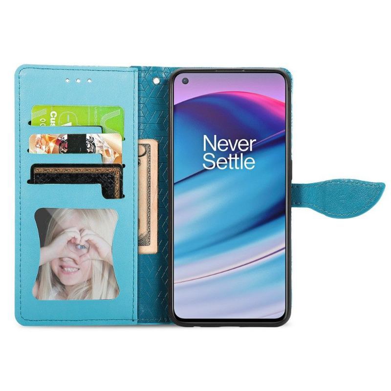 Etui Folio do OnePlus Nord CE 5G Mandala Liść