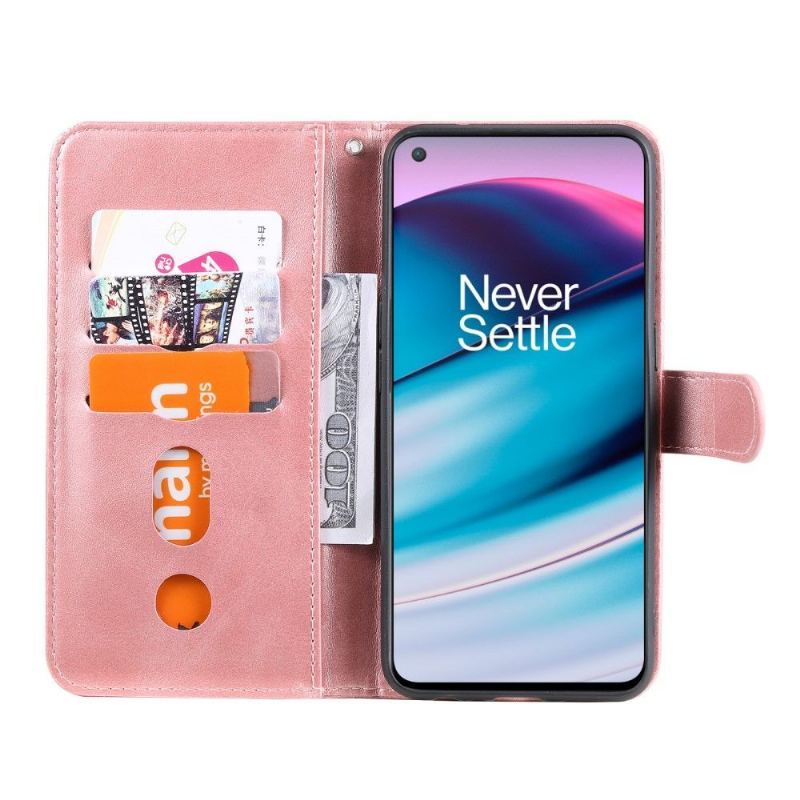 Etui Folio do OnePlus Nord CE 5G Obrzeża Portfel Elena Portfel