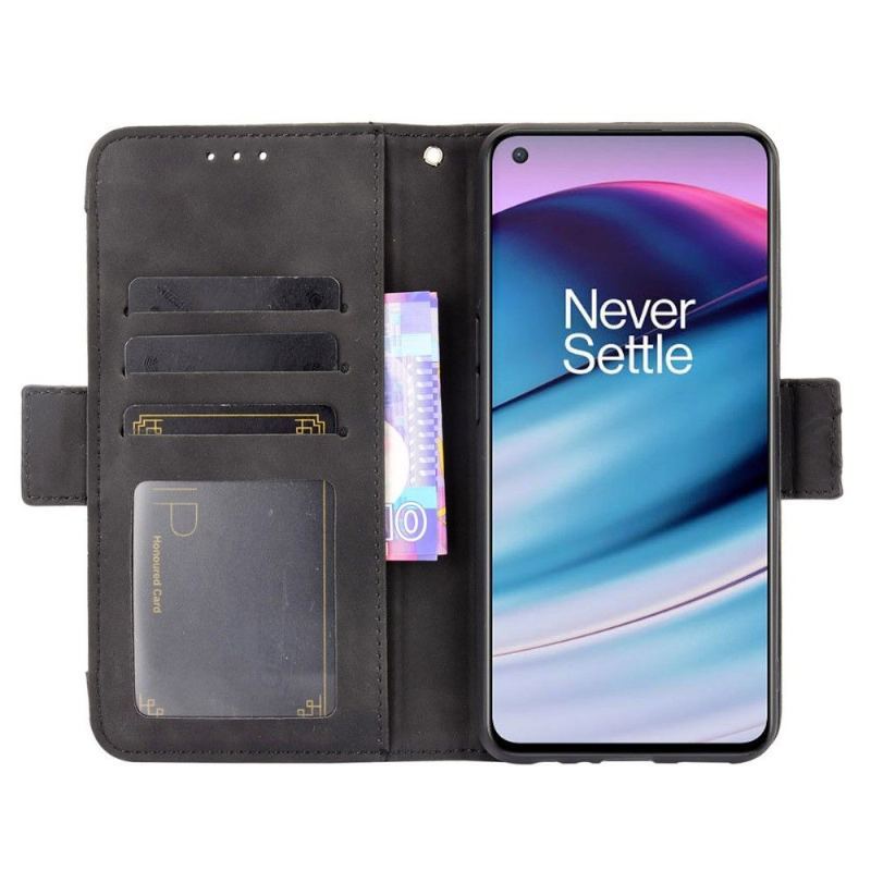 Etui Folio do OnePlus Nord CE 5G Obrzeża Premium Z Posiadaczem Karty