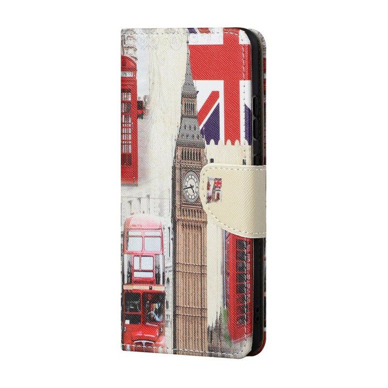 Etui Folio do OnePlus Nord CE 5G Życie W Londynie