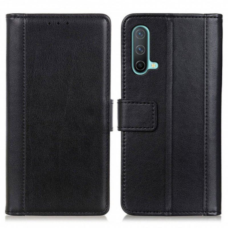 Etui Folio do OnePlus Nord CE 5G Stylizacja Skóry