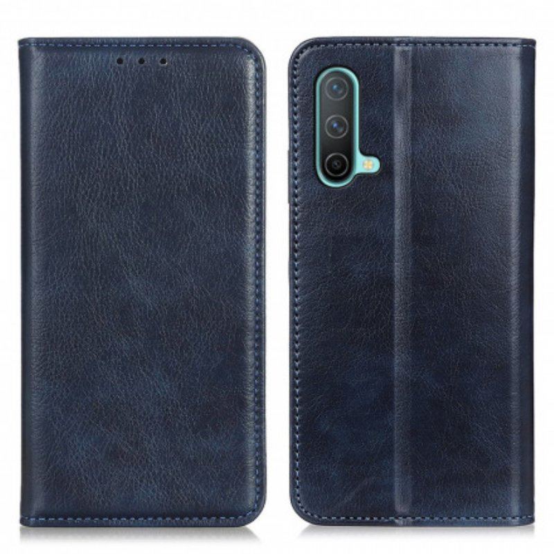 Etui Na Telefon do OnePlus Nord CE 5G Etui Folio Elegancka Dwoina Skóry Liczi