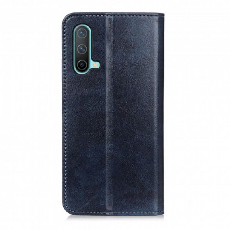 Etui Na Telefon do OnePlus Nord CE 5G Etui Folio Elegancka Dwoina Skóry Liczi