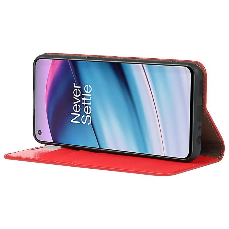 Obudowa Etui Na Telefon do OnePlus Nord CE 5G Skórzany Uchwyt Na Karty Stojak Funkcyjny