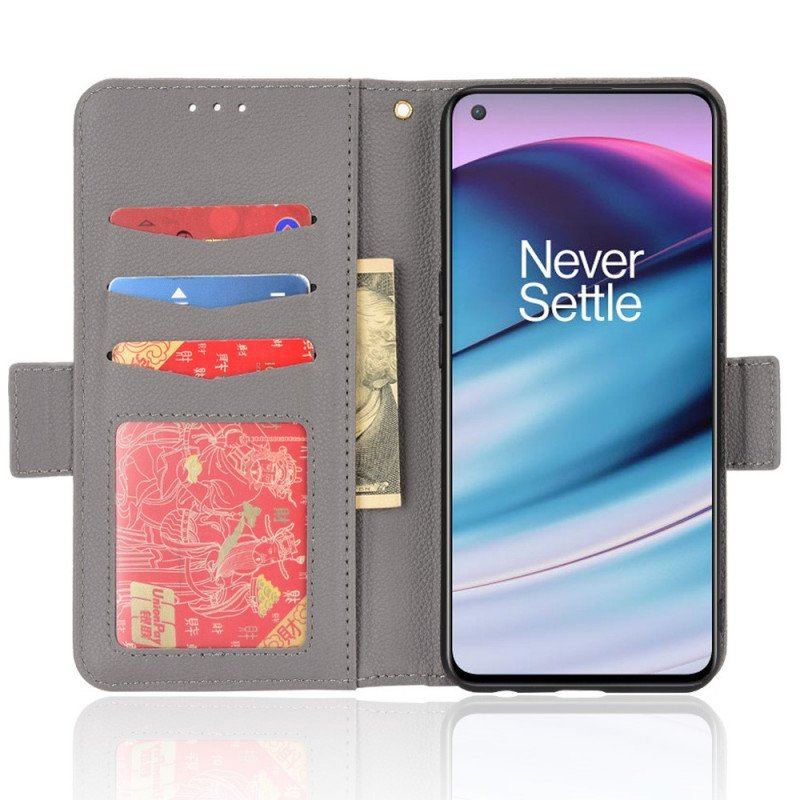 Skórzany Futerał do OnePlus Nord CE 5G Etui Folio Flap Double Nowe Kolory