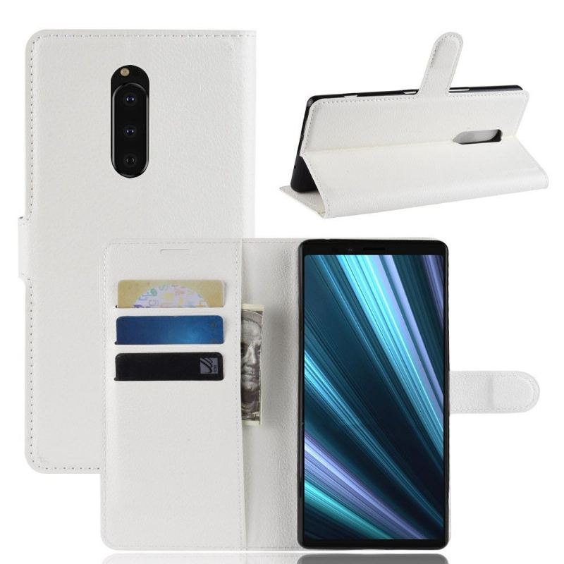 Case do Sony Xperia 1 Biznes Skórzane Etui Na Karty W Stylu