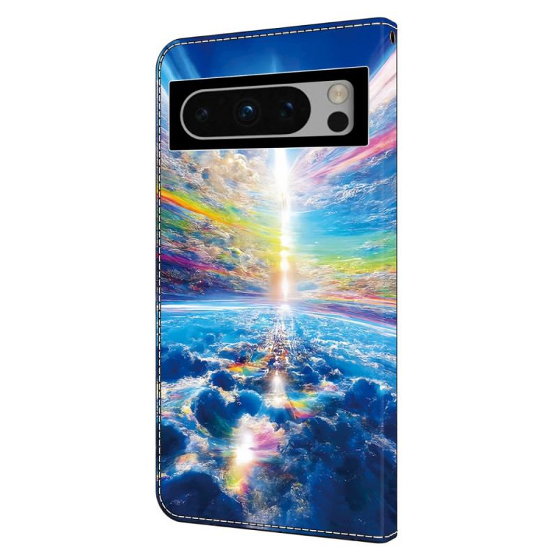 Etui Folio Do Google Pixel 9 Pro Xl Kolorowe Niebo