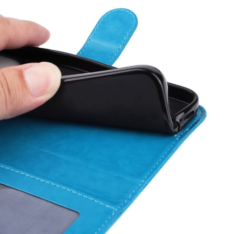 Etui Folio Do Google Pixel 9 Pro Xl Wzór Słonecznika Z Paskiem