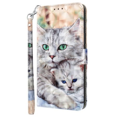 Etui Folio Google Pixel 9 Pro Xl Dwa Koty W Stringach