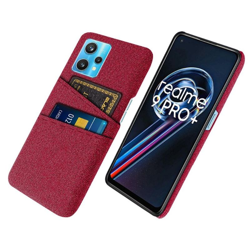 Etui do Realme 9 Pro Plus Anti-fall Tkaniny Posiadacz Karty