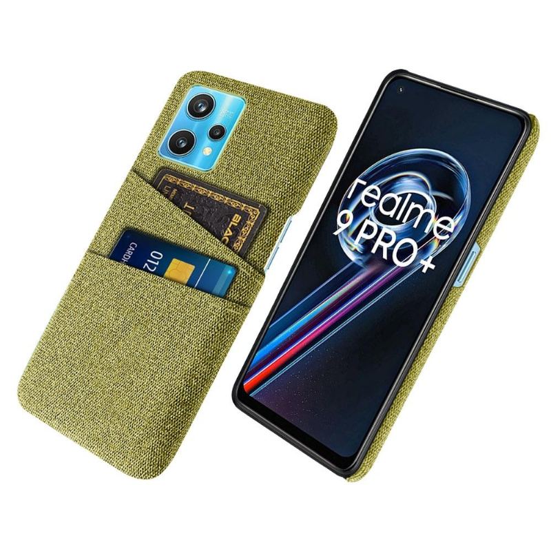 Etui do Realme 9 Pro Plus Anti-fall Tkaniny Posiadacz Karty