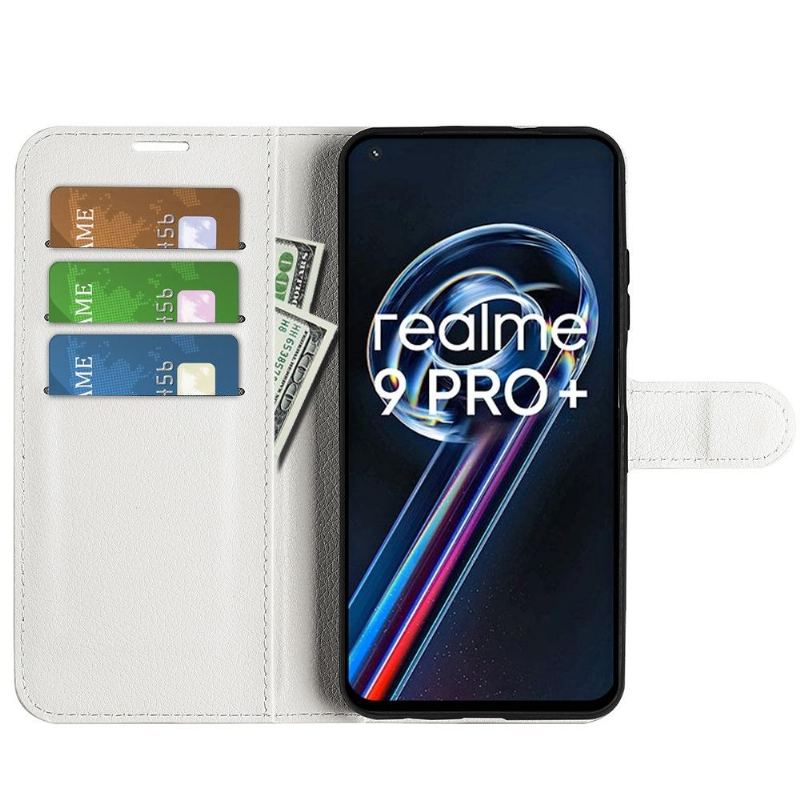 Etui Folio do Realme 9 Pro Plus Classic Portfel Style Skórzane