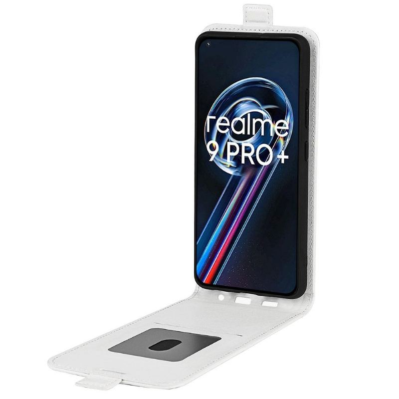 Etui Folio do Realme 9 Pro Plus Skórzany Futerał Ze Sztucznej Skóry W Pionie