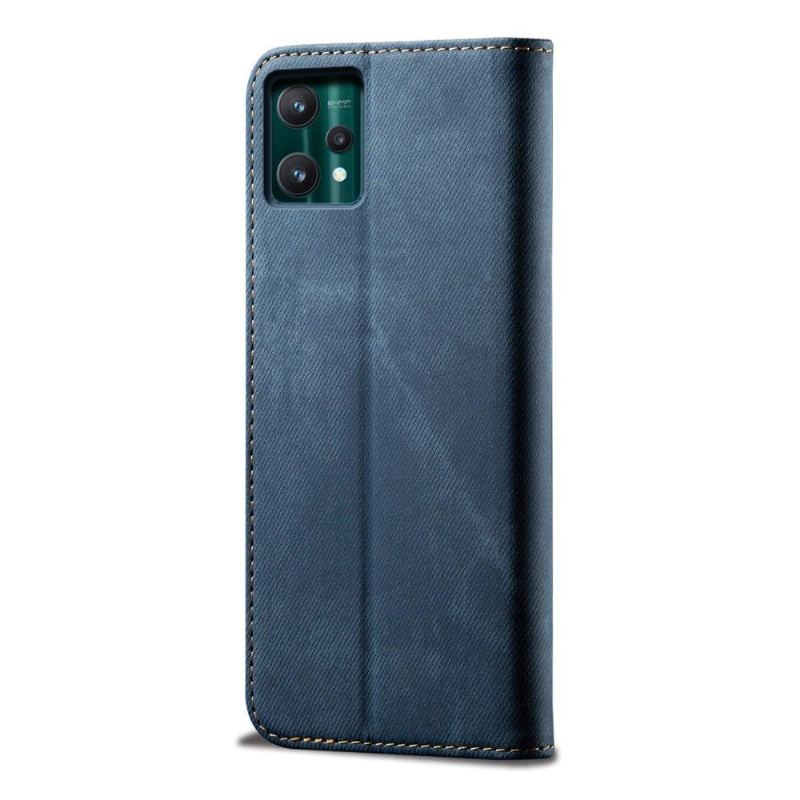 Etui Folio do Realme 9 Pro Plus Stylowe Dżinsy La Giulia