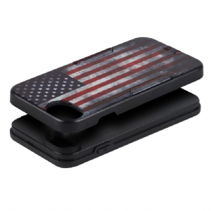 Etui do iPhone SE 2022 Classic Vintage American Flag