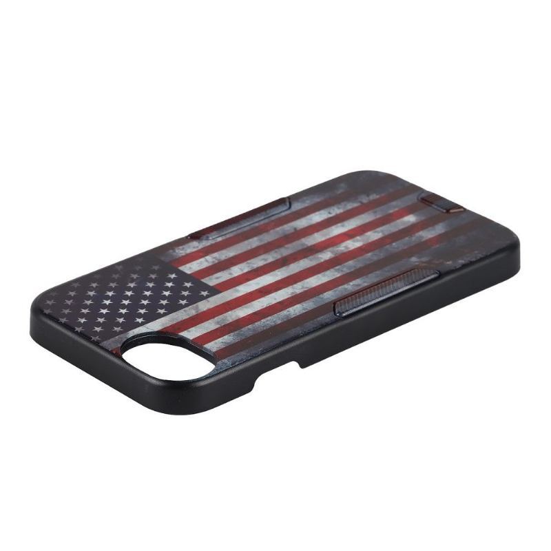 Etui do iPhone SE 2022 Classic Vintage American Flag