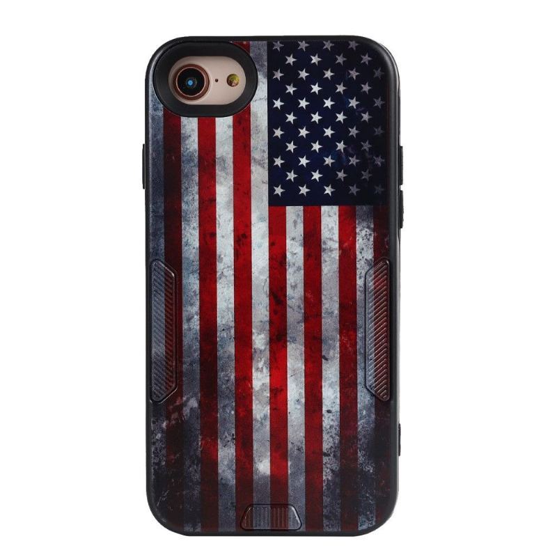 Etui do iPhone SE 2022 Classic Vintage American Flag