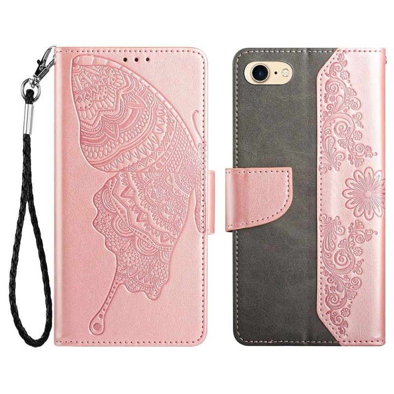 Etui do iPhone SE 2022 Etui Folio Motyl Folio