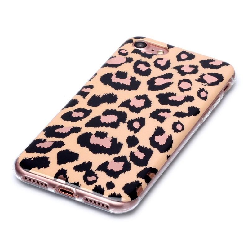 Etui do iPhone SE 2022 In Leopard Gel