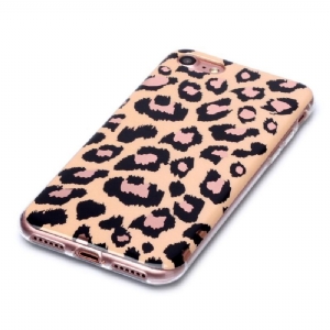 Etui do iPhone SE 2022 In Leopard Gel