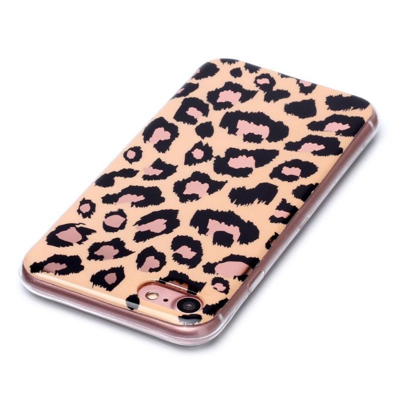 Etui do iPhone SE 2022 In Leopard Gel