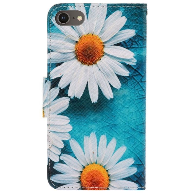 Etui Folio do iPhone SE 2022 Classic Marguerite