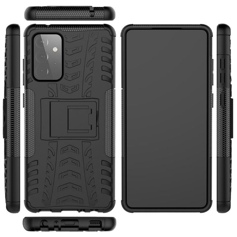 Etui do Samsung Galaxy A72 4G / A72 5G Anti-fall Antypoślizgowe Ze Zintegrowanym Wsparciem