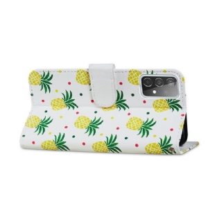 Etui Folio do Samsung Galaxy A72 4G / A72 5G Ananas