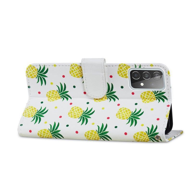 Etui Folio do Samsung Galaxy A72 4G / A72 5G Ananas