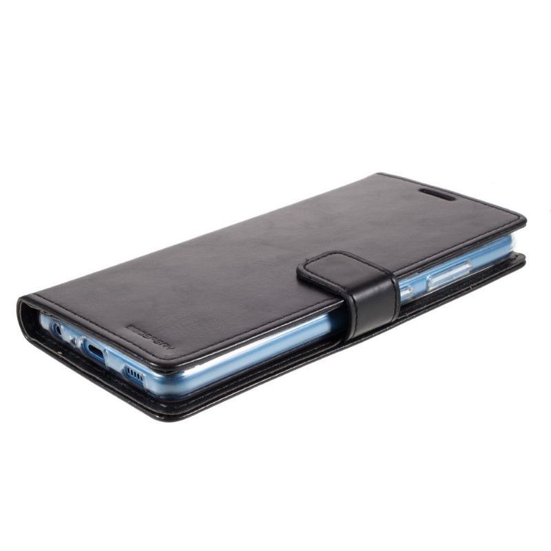 Etui Folio do Samsung Galaxy A72 4G / A72 5G Mercury Blue Moon Skórzany Efekt