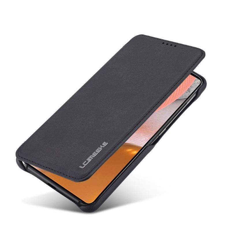 Etui Folio do Samsung Galaxy A72 4G / A72 5G Skórzany Futerał Lc.imeeke Faux Leather