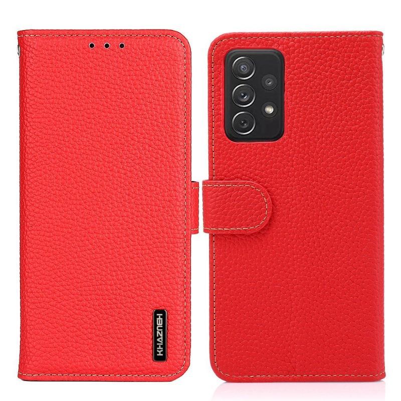 Etui Na Telefon Pokrowce do Samsung Galaxy A72 4G / A72 5G Biznes Khazneh Leather